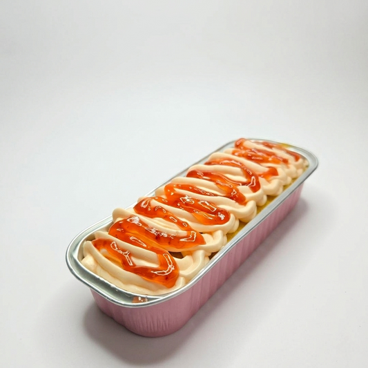 Vanilla & Strawberry Drizzle Mini Cake